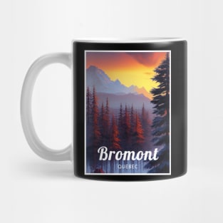 Bromont quebec canada ski Mug